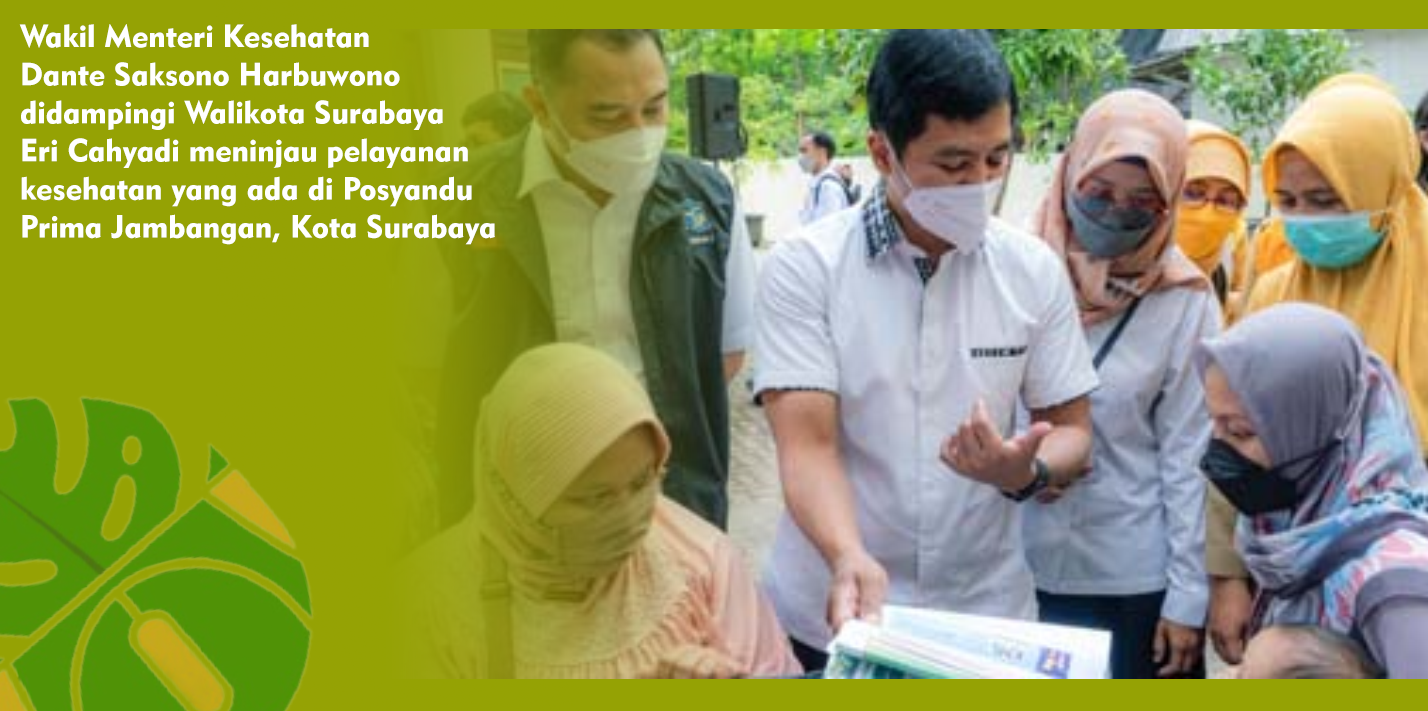 Pastikan Transformasi Layanan Primer, Wamenkes Tinjau Posyandu Prima Surabaya Pastikan Transformasi Layanan Primer, Wamenkes Tinjau Posyandu Prima Surabaya